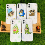 짱구 투명 젤리 핸드폰케이스 동물농장 핸드폰 거치 귀여운 아이폰 갤럭시 : BE BA