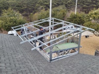 6kw 양평군 키높이 전원주택 지상 주차장형 태양광발전 전국설치 : 홈에너지