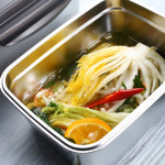 까사베니 스텐 푸드서버 반찬통 김치통 2.8L : 생활연구소-L