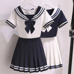네이비 마린 여아 세라복세트 교복 학생복 : 페어리에스