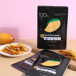 지브로와 베트남 최상급 무설탕 참좋은 망고 말랭이 80g x 12봉 세트 : 와이사니