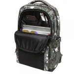 밀리터리 헬스 백팩 캐주얼한 대학생 가방 히든포켓 고등학생 책가방 : 에이삼