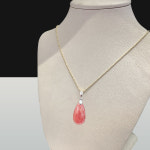 수정사 - 천연원석 로도크로사이트 잉카로즈 타원형 h3cmx1.2cm 실버 925 펜던트 목걸이 : 수정사 온라인몰