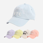 S0682 NYC파스텔볼캡 : 대디오대디
