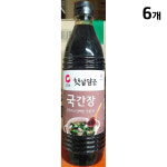 대상 국간장 햇살담은 840g 6개 식자재 업소용 대용량 : 강상식자재마트