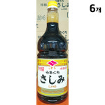 니비시쇼유 사시미간장 1.8L 6개 식자재 업소용 대용량 : 강상식자재마트