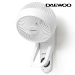 대우 360도 회전 벽걸이 써큘레이터 18cm/벽걸이선풍기 벽선풍기 벽걸이서큘레이터 : konmall