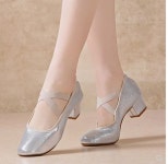 라인댄스구두 슈즈 스포츠 댄스화 사교 신발 재즈화 샌달 댄스 구두 살사화 : 영과고몰