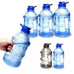 투명 물병 헬스 물통 1.7L 휴대용 국산 대용량 스포츠 생수통 : 더벨류스토어