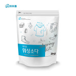 위아홈 워싱소다 탄산소다 천연세제 미국산분말세제 3kg 1개 : 위아홈 공식몰