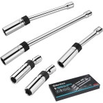 스위블 마그네틱 스파크 플러그 소켓 세트 3/8 드라이브 벽 소켓에는 5/8 x 4 8 11 6-포인트 9/16   5PC (5/8/ 9/16/ 14MM) : 유니나인라벨