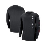 나이키 남성 Mens Black Chicago Bulls 2023/24 City Edition Max90 Expressive Long Sleeve T shirt : 나나뉴욕