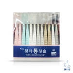백선생 왕타 통칫솔 화이트 10입 + 숯 2입 : The나은마켓