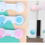 1P 부착식 걸이방식 문잠금 장치 안전문 안전용품 도어락 : JUNG군 스토어