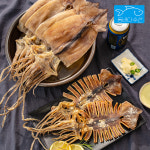 동해안 영덕 마른 오징어 5마리 10마리 말린 부드러운 건조 피데기 건오징어 : 동바다수산