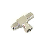 Coms 안테나 T형 젠더 G9309/RF (F)x2/RF (M) 젠더 : 이앤디몰