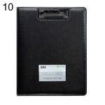 A4 레포트 화일 뚜껑형 10개 세트 - 흑색고주파 (F935-7) : 서울만물상점