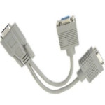 컴퓨터노트북PC 모니터 RGB VGA Y분배기케이블 C9141 : 파란만물상