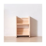 H6980 삼나무 2단 수납 책장 400 1color : 명가리빙