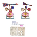 나무 풍향계 만들기 과학 활동 체험 초등 수업 놀이 : 오리네집