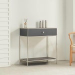 페미닌 요즘유행 미니콘솔 높은 모듈협탁 800 수납 : 안나 스토리