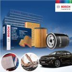 카쎈팩토리 F16 X6 (15~19) M50d (N57) 디젤 보쉬 엔진 오일필터 에어크리너 2종세트 7L 필요 S0409+S7072 KPT-5560723 cs06043... 