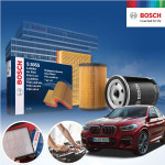 카쎈팩토리 F26 X4 (14~18) 30d (N57) 디젤 보쉬 엔진 오일필터 에어크리너 2종세트 7L 필요 S0409+S7123 KPT-5560700 cs06017... 