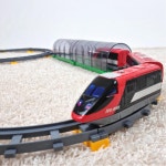 유아 LED 건전지 전동 새마을 기차 레일 세트 장난감 기차레일 : 삿수다