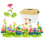 유치원 놀이방 나만의정원 조립 플라워가든블록 137pcs 창의력 키즈카페 : ON-COK