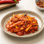 한울 국내산 왕애밥상 매운 실비김치 500g 여행용 라면용 자취용 캠핑용 1개 : 헬시픽플러스
