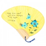 복지센터 여름만들기 누름꽃붙이기 조개모양 미니부채만들기 (10인세트) : 모아마켓77