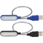 2Pcs 플렉서블 구스넥 USB 리딩 램프 노트북용 라이트 라이트노트북 데스크톱용 전원 LED : 베르29