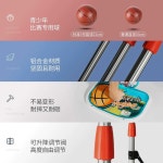 어린이 농구대 농구놀이 가정용 체육 아동용 농구 높이165cm/높이조절/볼 2개 : 새벽배송대행