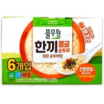 (냉장) 풀무원 한끼몽글 맑은 순두부탕 269g 6개 : 스마트바잉