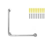 노인정 보호시설 어린이집 학원 L자형 보조손잡이 공공화장실 : 두치와 모모