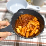 피크닉손잡이앞접시 압접시 전자레인지용 야외 라면그릇5p : i do