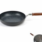 케이에이치 우드 손잡이 경질 후라이팬 코팅 볶음 부침개 주방 팬 32cm : 라이프헤븐