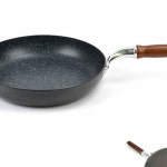 케이에이치 우드 손잡이 경질 후라이팬 코팅 볶음 부침개 주방 팬 32cm : 라이프헤븐