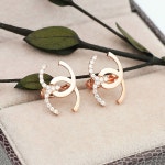 14k 18k 로즈골드 귀걸이 원터치 골드 데일리선물E395 : 체리스쥬얼리