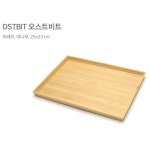 카페 베이커리 찻잔 빵접시 대나무 트레이25x33cm 한옥집 추천 : 노엘의 곳간