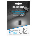 삼성전자 삼성 USB 3.1 메모리 FIT PLUS 512GB MUF-512AB/APC : 삼성공식파트너 지논