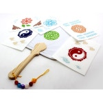 한지공예 꽃부채 꾸미기 만들기 교구 재료 아이공작 초등만들기 diy : 두치와 모모마켓