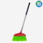 월드크린 잘쓸려 스텐 롱타이탄비 다목적 만능 화장실 바닥 실내 청소 관공서 빗자루 : 매직청소tv
