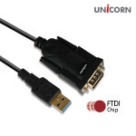 무료 유니콘 UCR-500S USB TO RS232 시리얼케이블 : 에프엘인텍
