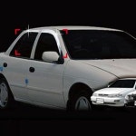 슈마 00-01 스펙트라 02-04 크롬 도어 썬바이져 : All어라운드