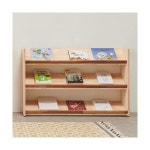 H6726 3단 고무나무 선반책장 1150 1color : 명가리빙