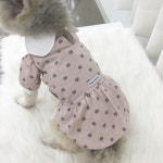[꼴레트멍멍](신세계 김해점)[S-XL]LOVE LOVE 강아지원피스 2Color 봉쥬르뚜뚜 명품강아지옷 : 신세계백화점