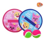 핑크퐁 아기상어 찍찍이캐치볼 공던지기 선물 추억의장난감 : 원더플래닛