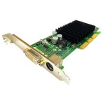 델 엔비디아 지포스 MX440 DVI 64MB AGP 비디오 뉴 G0770 8x 카드 벌크 : 나인트릭