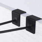 1.5cm 사각걸이 선반 후크 10-30cm 상품진열 스틸행거 : 비투비앤샵